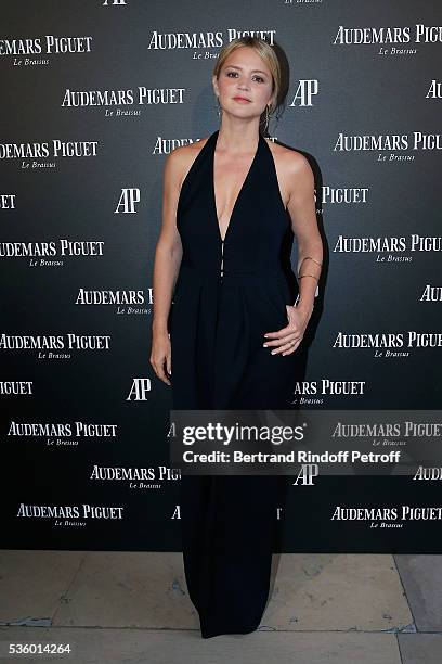 Actress Virginie Efira attends the Audemars Piguet Rue Royale Boutique Opening on May 26, 2016 in Paris, France.