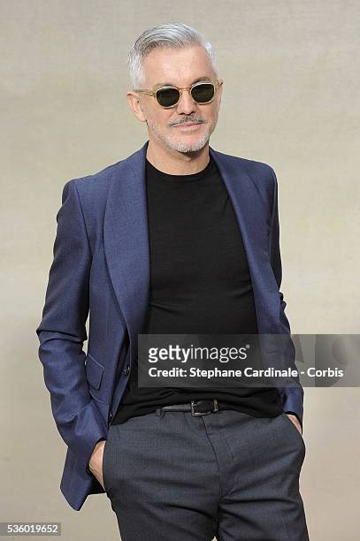 Baz Luhrmann attends the Chanel show as part of the Paris Fashion Week Womenswear Spring/Summer 2015 on September 30, 2014 in Paris, France.