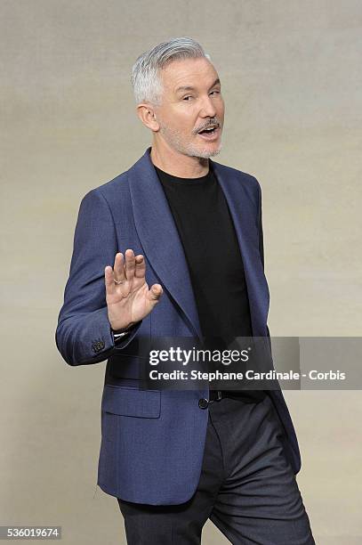 Baz Luhrmann attends the Chanel show as part of the Paris Fashion Week Womenswear Spring/Summer 2015 on September 30, 2014 in Paris, France.