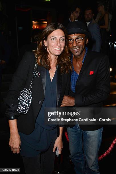 Laurence Katche and Manu Katche attend the Arc Opening Party on October 3, 2014 in Paris, France.