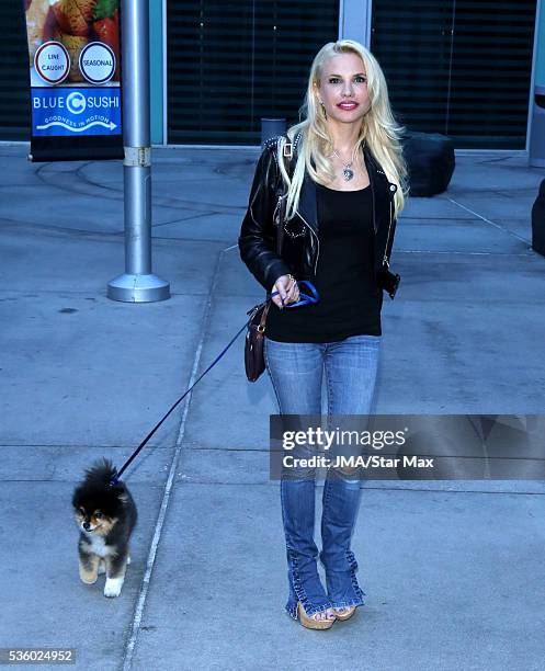 Actress Jacqui Holland is seen on May 30, 2016 in Los Angeles, California.