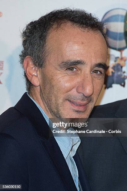 Elie Semoun attends the 'Asterix: Le Domaine des Dieux' Premiere at Le Grand Rex on November 23, 2014 in Paris, France.