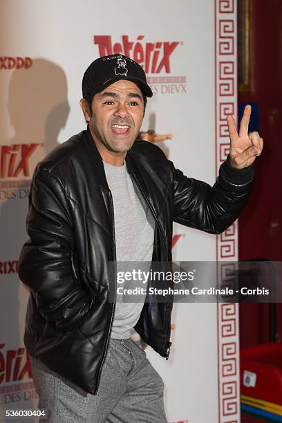 Jamel Debbouze attends the 'Asterix: Le Domaine des Dieux' Premiere at Le Grand Rex on November 23, 2014 in Paris, France.