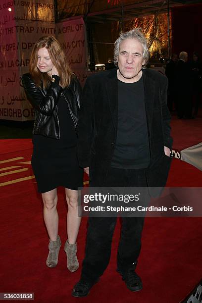 Director Abel Ferrara and guest attend the Tribute to Shinji Aoyama at the 7th Marrakech Film Festival in Morocco.