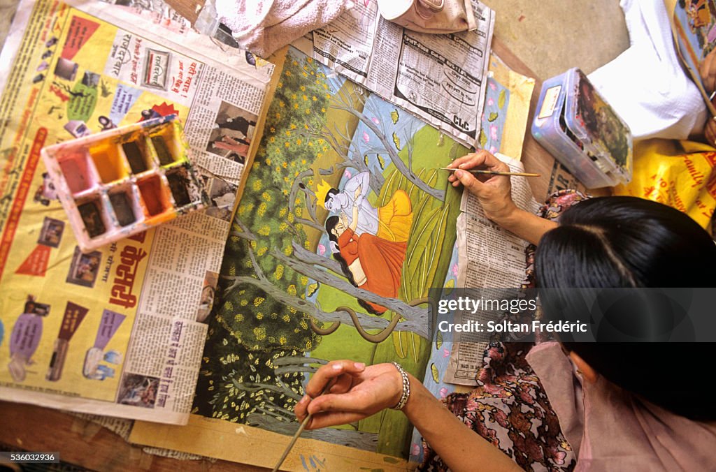 Miniature Painting School in Jaipur