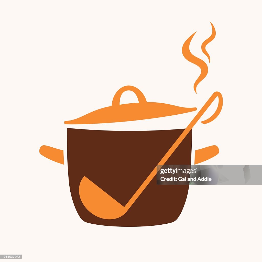 Cooking pan icon