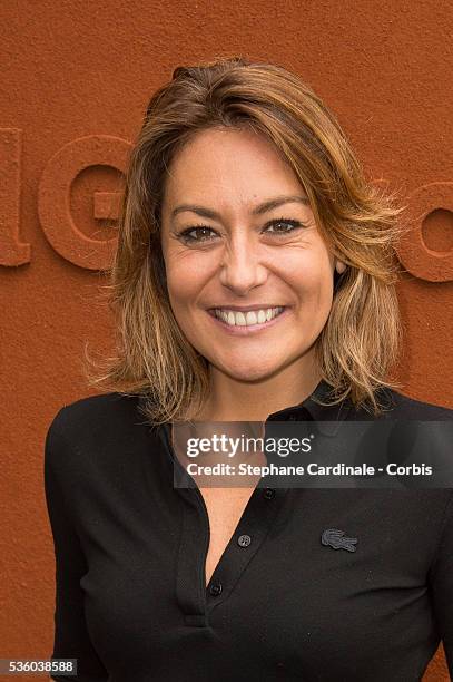 Actress Shirley Bousquet attends day ten of the 2016 French Open at Roland Garros on May 31, 2016 in Paris, France.