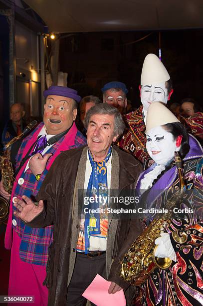 Bernard Menez attends the Award Ceremony of the 39th International Circus Festival of Monte-Carlo on January 20, 2015 in Monaco.