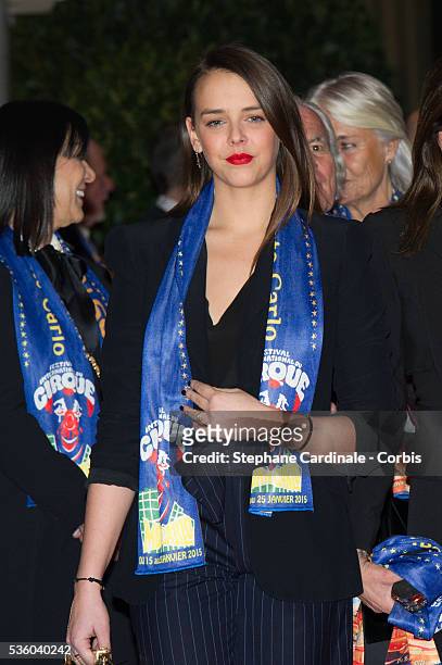Pauline Ducruet attends the Award Ceremony of the 39th International Circus Festival of Monte-Carlo on January 20, 2015 in Monaco.