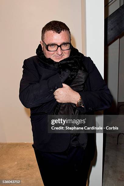 Alber Elbaz attends the Launch Elie Top 'Haute Joaillerie Fantaisie' Collection on January 27, 2015 in Paris, France