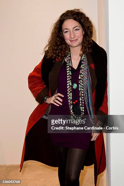 Anna Klossowski de Rola attends the Launch Elie Top 'Haute Joaillerie Fantaisie' Collection on January 27, 2015 in Paris, France