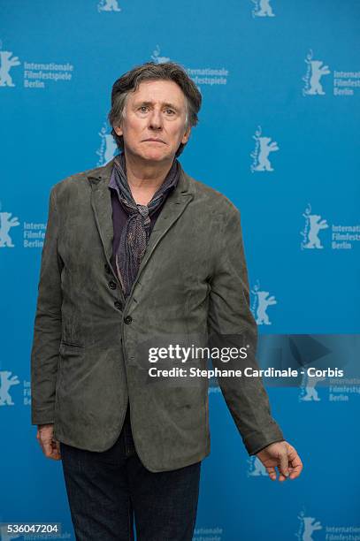 Actor Gabriel Byrne attends the 'Nobody Wants the Night' photo call during the 65th Berlinale International Film Festival on February 5, 2015 in...