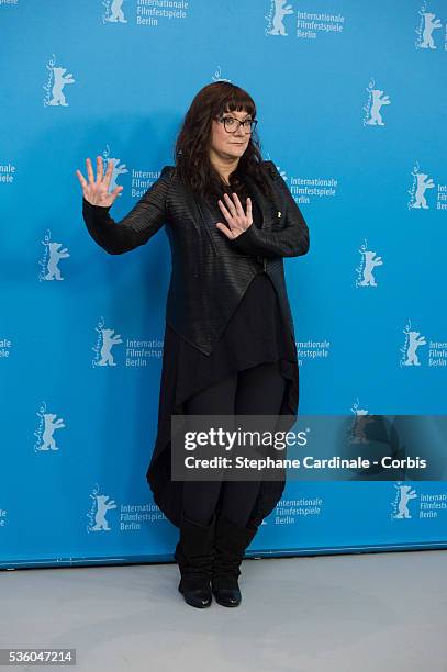 Director Isabel Coixet attends the 'Nobody Wants the Night' photo call during the 65th Berlinale International Film Festival on February 5, 2015 in...