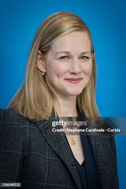 Laura Linney attends the 'Mr. Holmes' photocall during the 65th Berlinale International Film Festival at Grand Hyatt Hotel on February 8, 2015 in...