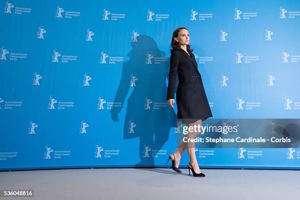 Actress Natalie Portman attends the 'Knight of Cups' photocall during the 65th Berlinale International Film Festival on February 8, 2015 in Berlin,...