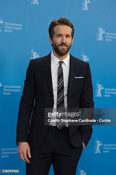 Ryan Reynolds attends the 'Woman in Gold' photocall during the 65th Berlinale International Film Festival on February 9, 2015 in Berlin, Germany.