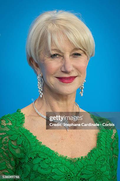 Helen Mirren attends the 'Woman in Gold' photocall during the 65th Berlinale International Film Festival on February 9, 2015 in Berlin, Germany.