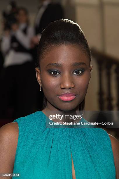 Karidja Toure arrives at the 40th Cesar Film Awards 2015 Cocktail at Theatre du Chatelet on February 20, 2015 in Paris, France.