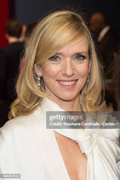 Lea Drucker arrives at the 40th Cesar Film Awards 2015 Cocktail at Theatre du Chatelet on February 20, 2015 in Paris, France.