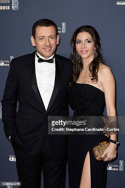Dany Boon and his wife Yael Boon attend the 40th Cesar Film Awards at Theatre du Chatelet on February 20, 2015 in Paris, France.