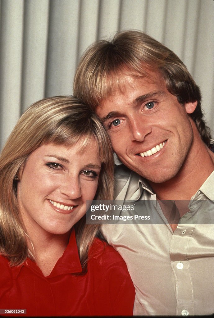 Chris Evert and John Lloyd...