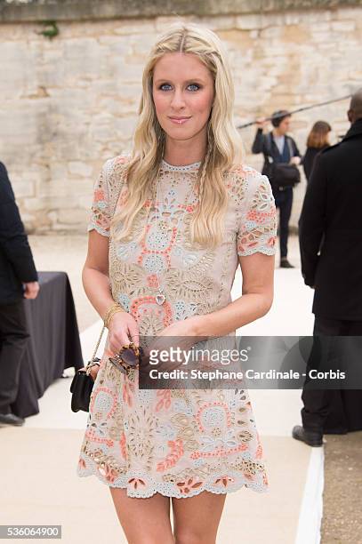 Nicky Hilton attends the Valentino show as part of the Paris Fashion Week Womenswear Fall/Winter 2015/2016 on March 10, 2015 in Paris, France.