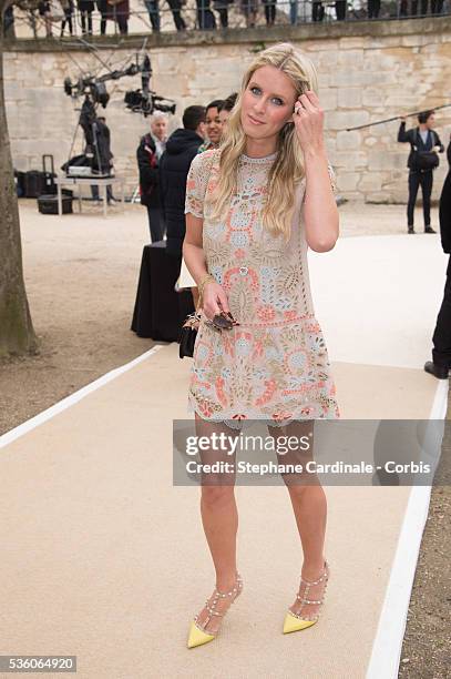 Nicky Hilton attends the Valentino show as part of the Paris Fashion Week Womenswear Fall/Winter 2015/2016 on March 10, 2015 in Paris, France.