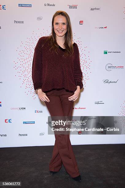 Ana Girardot attends The Lumiere! Le Cinema Invente exhibition preview, at 'Le Grand Palais' on March 26, 2015 in Paris, France.