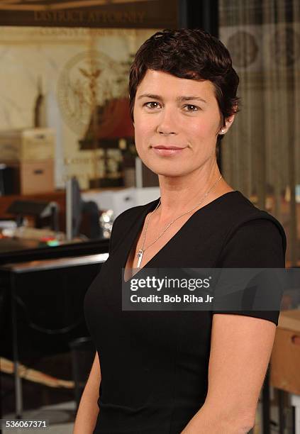 Maura Tierney stars in the 'The Whole Truth', a new ABC drama premiering September. 22, photographed on her set at Warner Bros. Studios, September 8,...