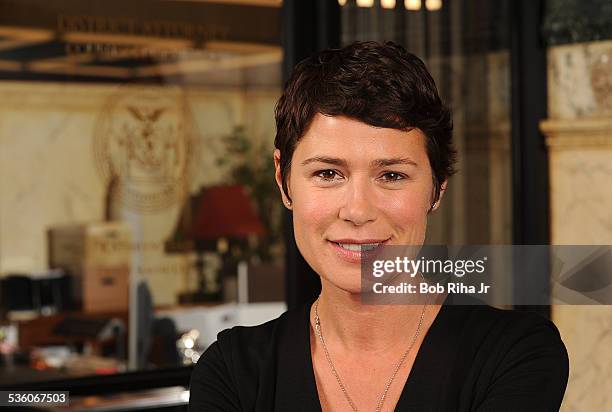 Maura Tierney stars in the 'The Whole Truth', a new ABC drama premiering September. 22, photographed on her set at Warner Bros. Studios, September 8,...