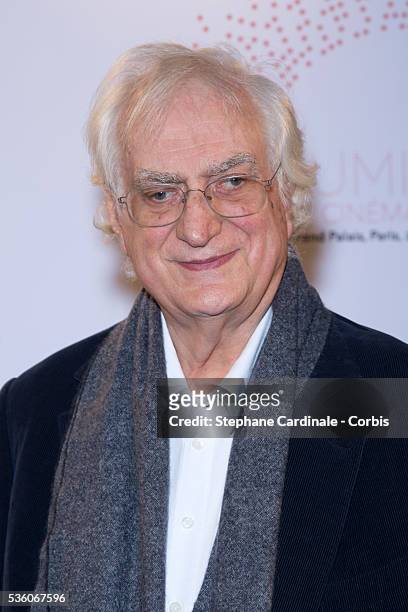 French director Bertrand Tavernier attends The Lumiere! Le Cinema Invente exhibition preview, at 'Le Grand Palais' on March 26, 2015 in Paris, France.