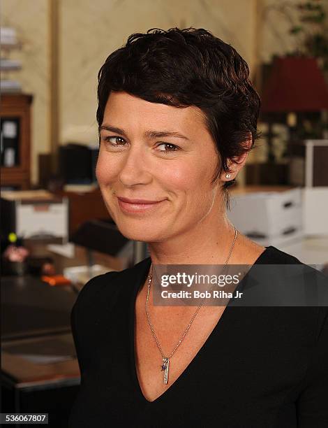 Maura Tierney stars in the 'The Whole Truth', a new ABC drama premiering September. 22, photographed on her set at Warner Bros. Studios, September 8,...