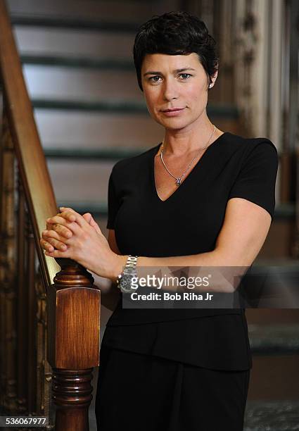 Maura Tierney stars in the 'The Whole Truth', a new ABC drama premiering September. 22, photographed on her set at Warner Bros. Studios, September 8,...