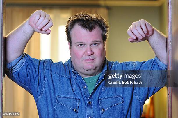 Actor Eric Stonestreet on the set of ABC's Modern Family, February 19, 2010 in Los Angeles, California.