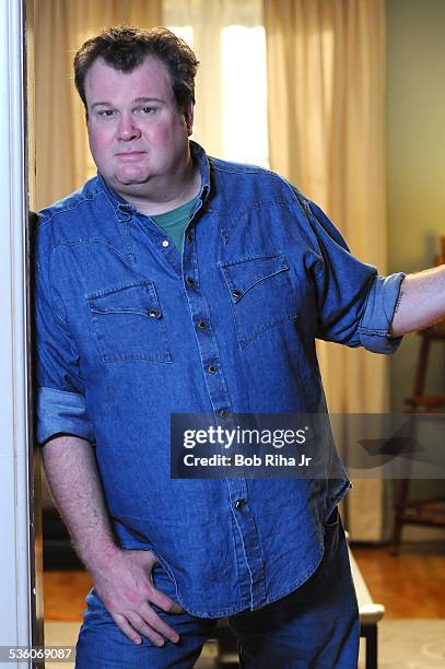 Actor Eric Stonestreet on the set of ABC's Modern Family, February 19, 2010 in Los Angeles, California.