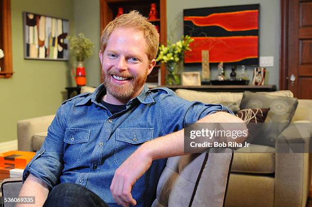 Actor Jesse Tyler Ferguson on the set of ABC's Modern Family, February 19, 2010 in Los Angeles, California.