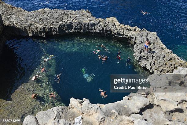 looking down from up - malta diving stock pictures, royalty-free photos & images