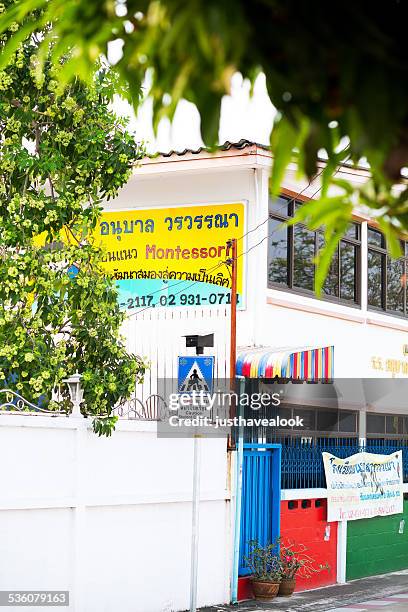 montessori school in ladprao - maria montessori 個照片及圖片檔