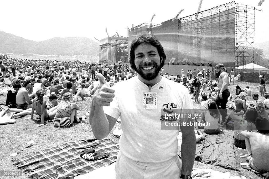 Apple Co-founder Steve Wozniak US Festival