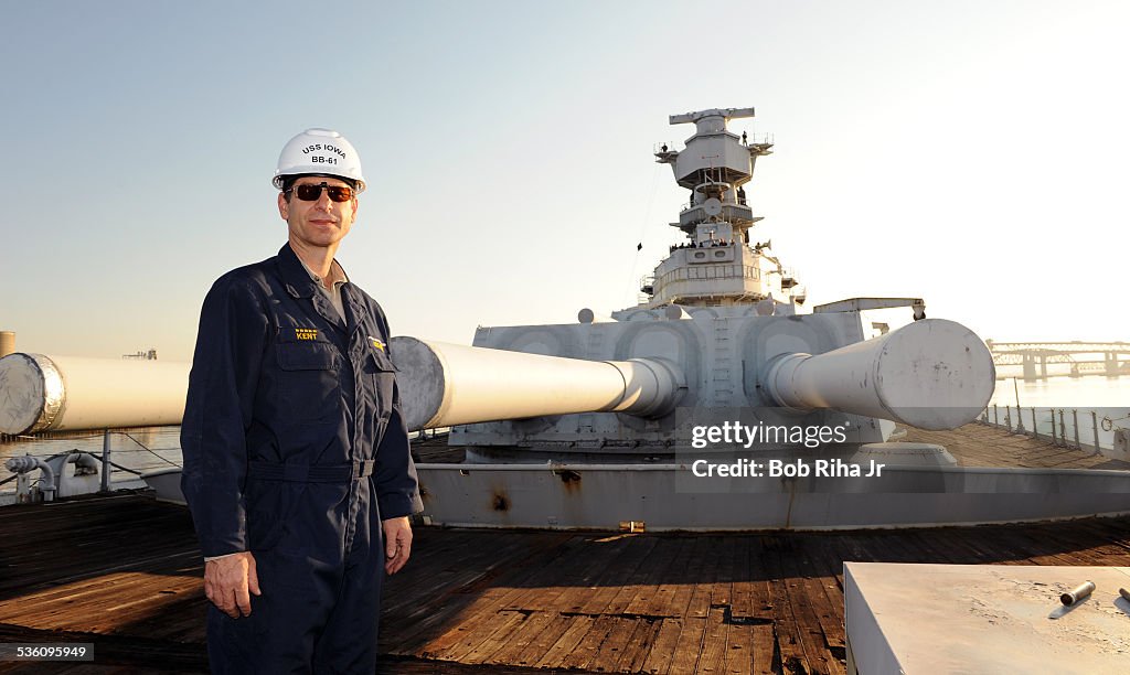 Battleship USS IOWA Robert Kent