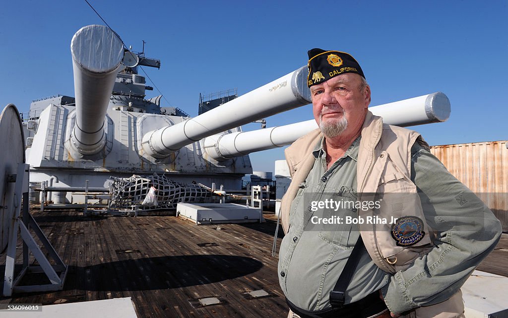 Battleship USS IOWA moved from mothball fleet