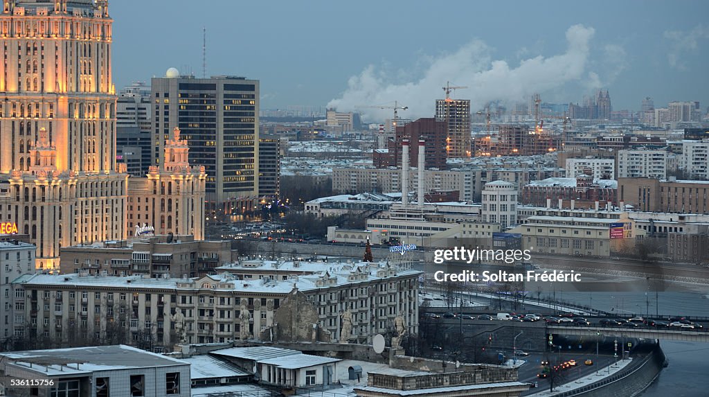 The Radisson Royal Hotel in Moscow