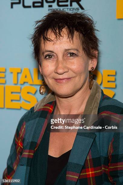 Singer Caroline Loeb attends 'Le Talent De Mes Amis' Paris Premiere At Bobino on May 4, 2015 in Paris, France.