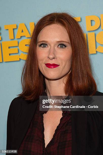 Audrey Fleurot attends 'Le Talent De Mes Amis' Paris Premiere At Bobino on May 4, 2015 in Paris, France.