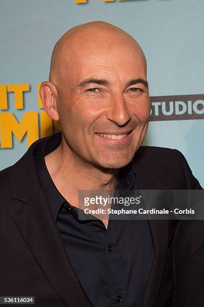 Nicolas Canteloup attends 'Le Talent De Mes Amis' Paris Premiere At Bobino on May 4, 2015 in Paris, France.