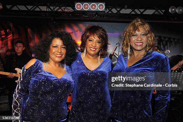 "The Supremes" performing during the Opening Party of the "Black Legend" Club in Monaco.