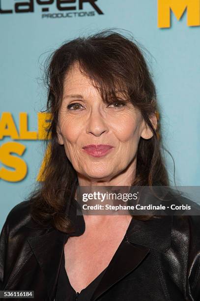 Chantal Lauby attends 'Le Talent De Mes Amis' Paris Premiere At Bobino on May 4, 2015 in Paris, France.