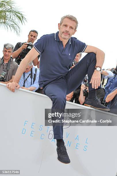 Lambert Wilson attends the Master of Ceremonies Photocall during the 68th Cannes Film Festival