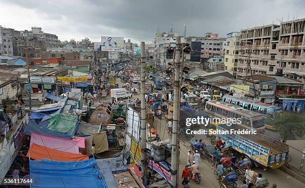 the capital city of dhaka - bangladesh stock pictures, royalty-free photos & images