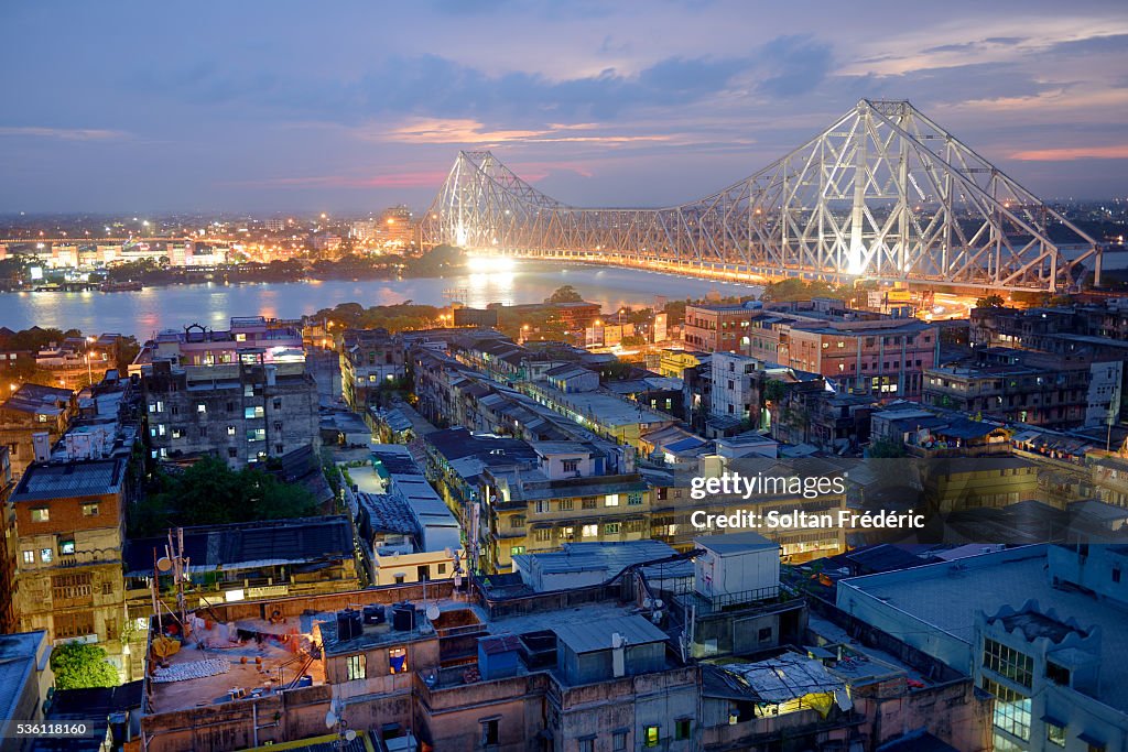 Howrah Bridge in Kolkata